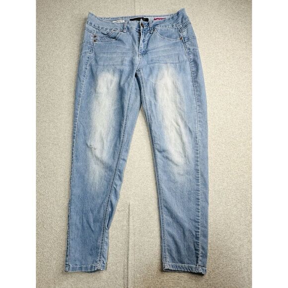 Epoch Jeans Womens 9‎ Blue Denim Bubble Butz Stretch Gorpcore Normcore Ladies - Picture 1 of 10